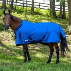 Tuffrider Medium Weight Adjustable Neck Turnout Blanket 1200D 300gms Standard Neck With Comfy Closure