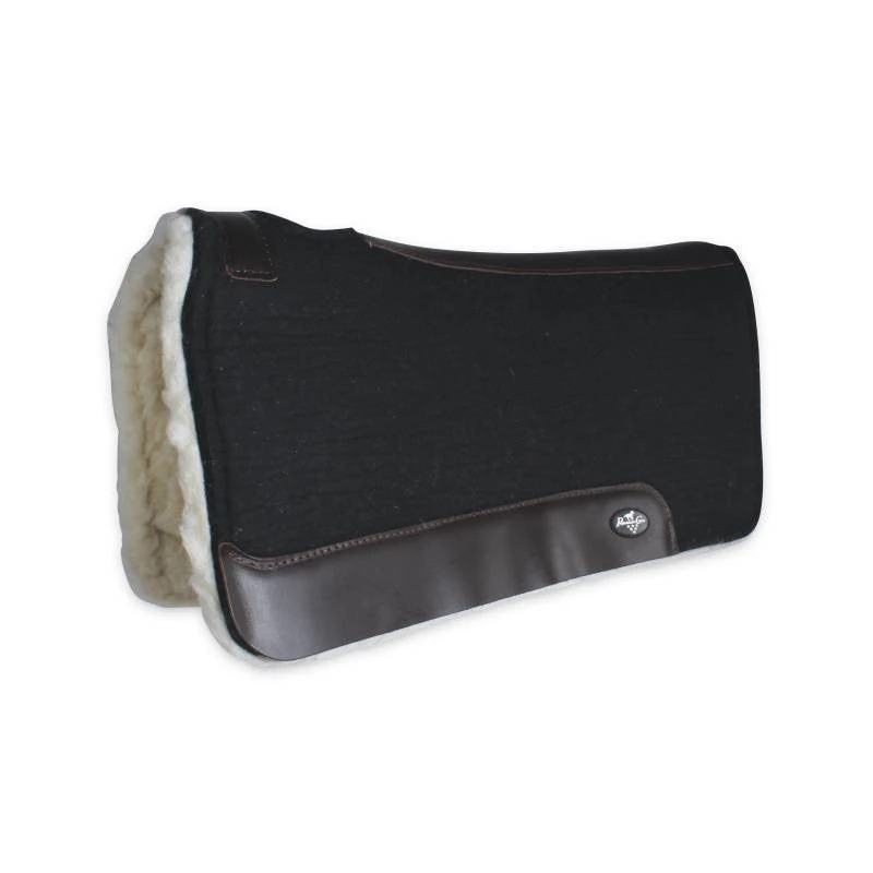 Professional's Choice Comfort-Fit Wool Saddle Pad W/ Fleece