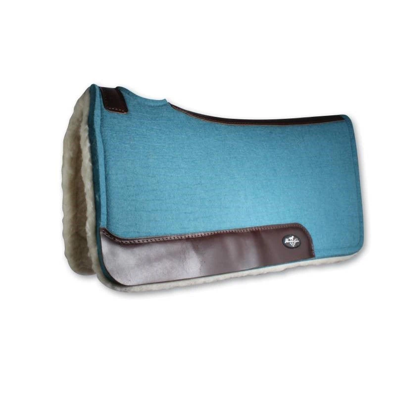 Professional's Choice Comfort-Fit Wool Saddle Pad W/ Fleece - Image 3