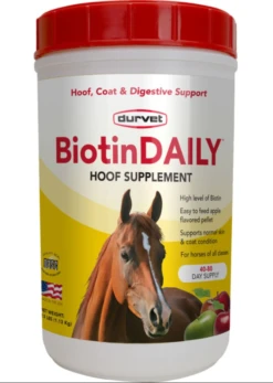 DURVET BIOTIN DAILY HOOF SUPPLEMENT- 2.5 LB