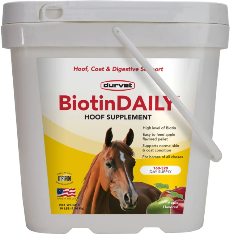 DURVET BIOTIN DAILY HOOF SUPPLEMENT- 10 LB