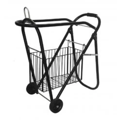 TuffRider Fold Down Rolling Saddle Dolly W/basket