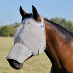 Cashel Crusader Fly Mask With Long Nose And W/o Ears