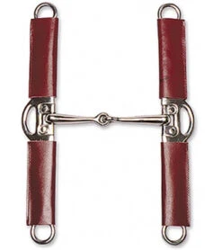 Jacks Imports Leather Covered Cheek Elevator Bit