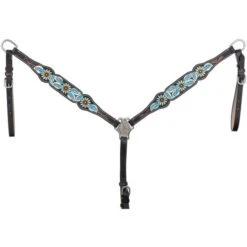 Tough-1 Vintage Floral Breastcollar