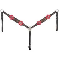 Tough-1 3D Zinnia Flower Breastcollar